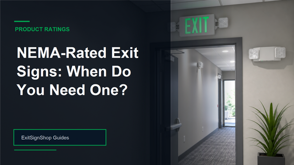 NEMA-Rated Exit Signs guide feature image
