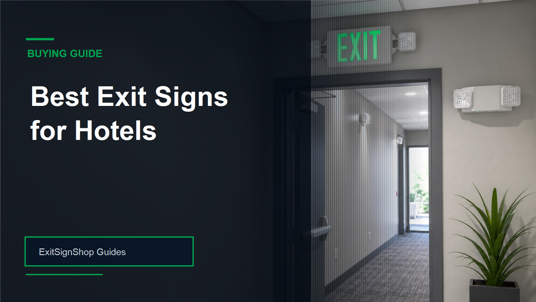 Best Exit Signs for Hotels guide feature image