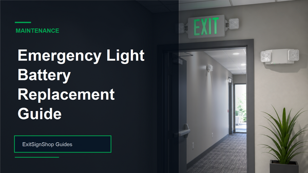 Emergency Light Battery Replacement Guide feature image