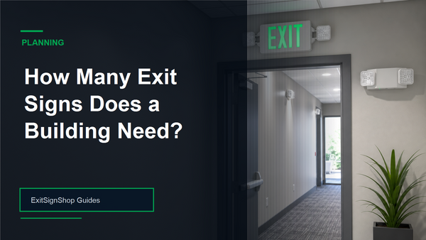 How Many Exit Signs Does a Building Need guide feature image