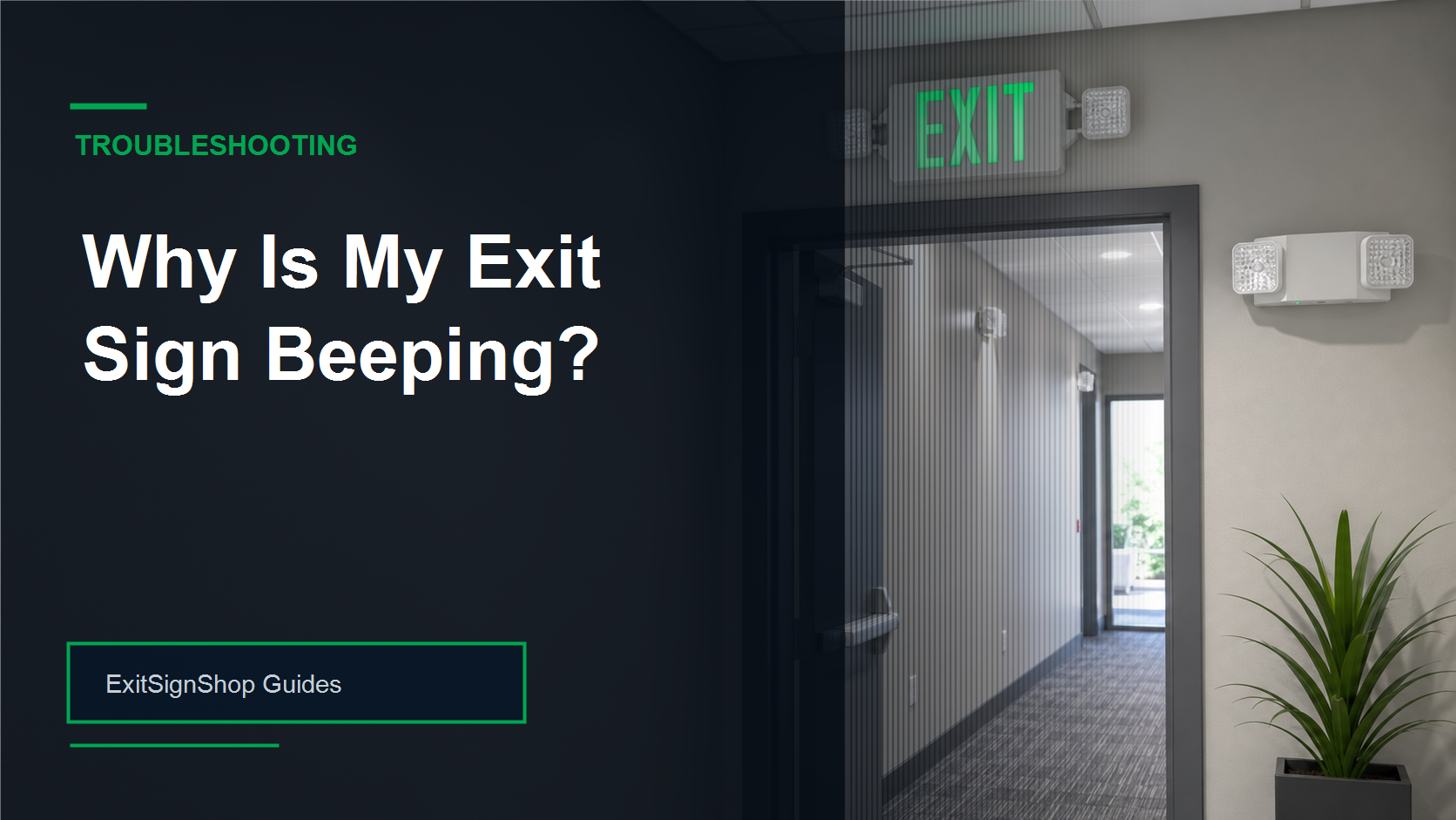Why Is My Exit Sign Beeping guide feature image