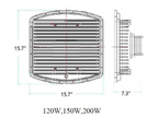 100W LED Explosion Proof Flood Light Class 1 Division 2 | CES-100W-120V-50K