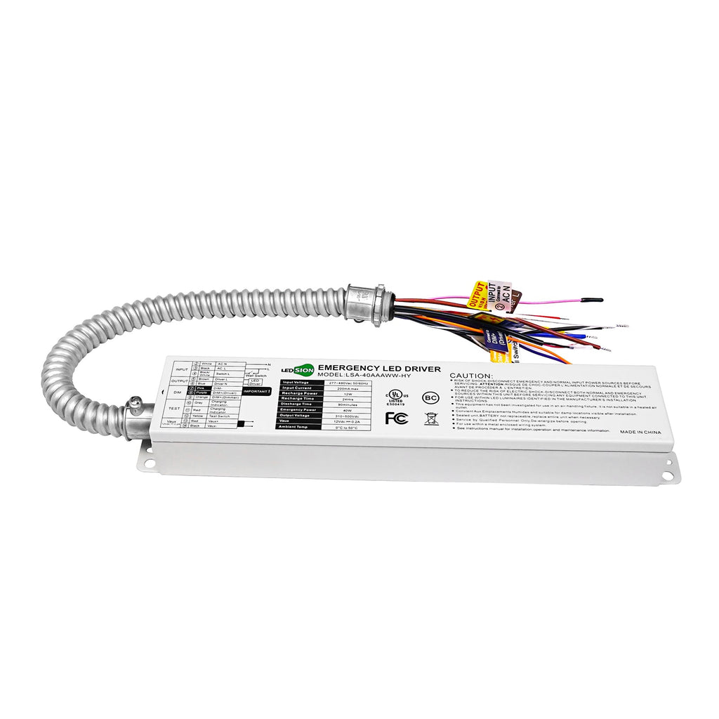 40W AC 277-480V Backup Battery Driver | LSA-40AAAWW-HY