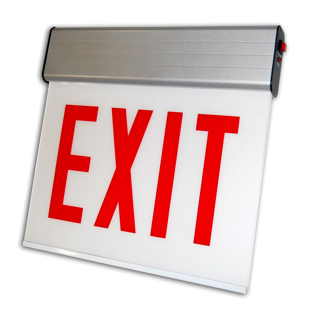 Chicago-Approved Edge-Lit Exit and Stair Sign