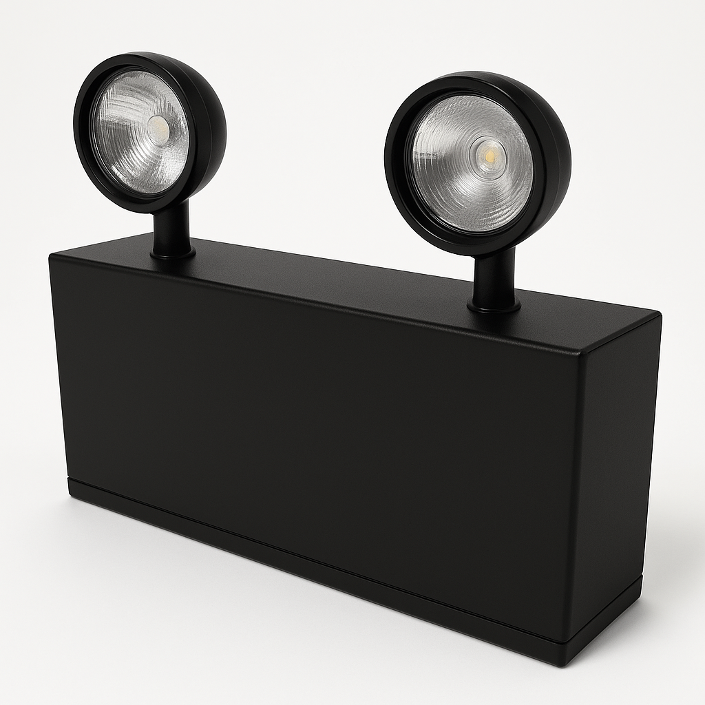 Chicago-Approved Steel LED Emergency Light