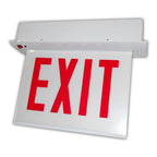 Chicago-Approved Recessed Edge-Lit Exit and Stair Sign