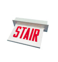 Chicago-Approved Recessed Edge-Lit Exit and Stair Sign