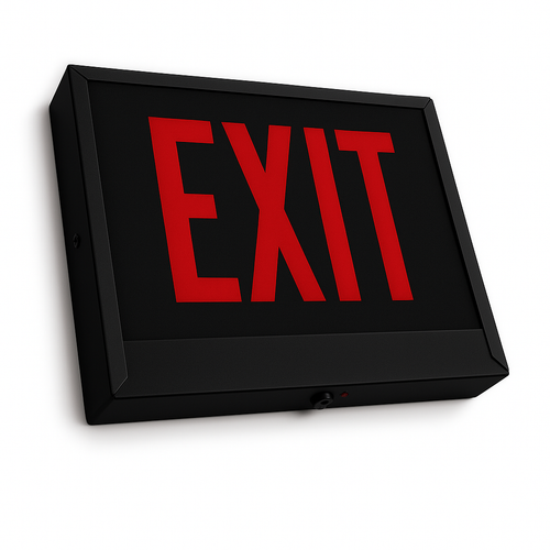 Chicago-Approved Steel Exit and Stair Sign