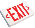 Remote-Capable Thermoplastic LED Exit Sign