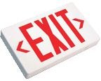 Remote-Capable Thermoplastic LED Exit Sign