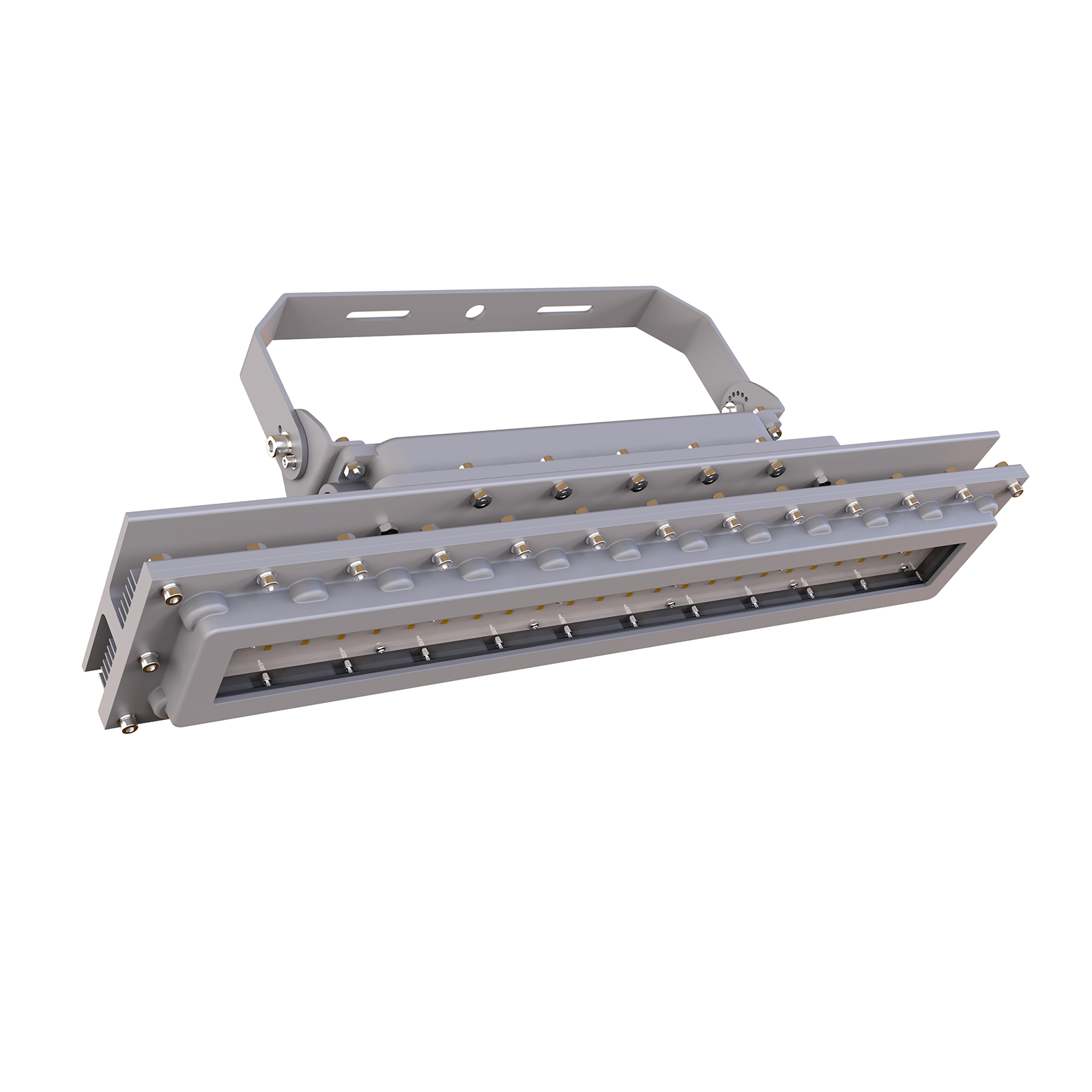 60W LED Explosion Proof Linear Light Class 1 Divison 2 CCT 5000K | CEN-60W-120V-50K