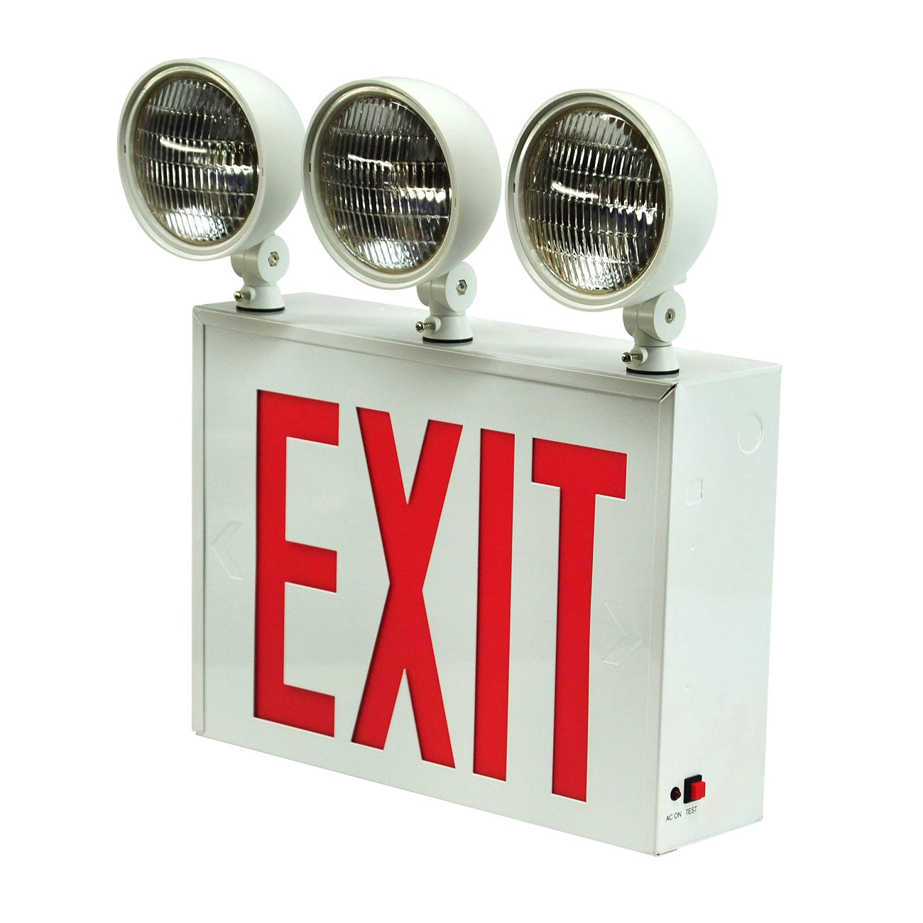NYC Approved LED Exit and Emergency Combo