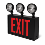 NYC Approved LED Exit and Emergency Combo
