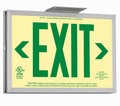Photoluminescent Exit Sign (Green/ Red)