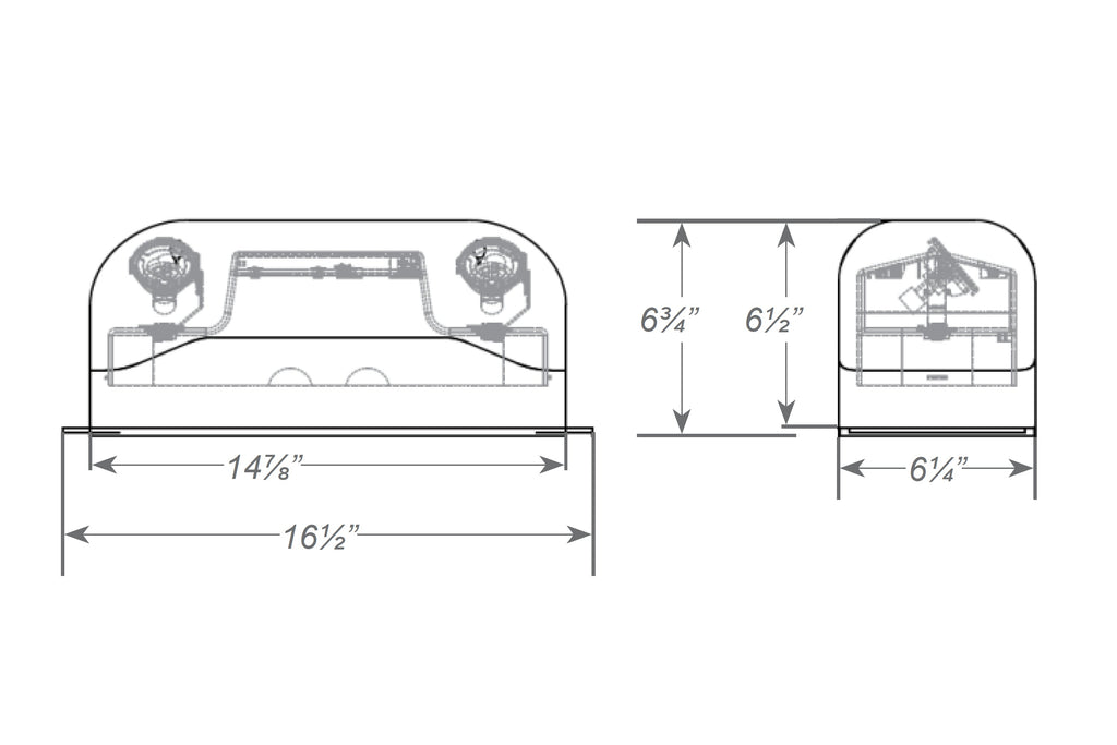 Wet-Location NEMA 4X LED Emergency Light