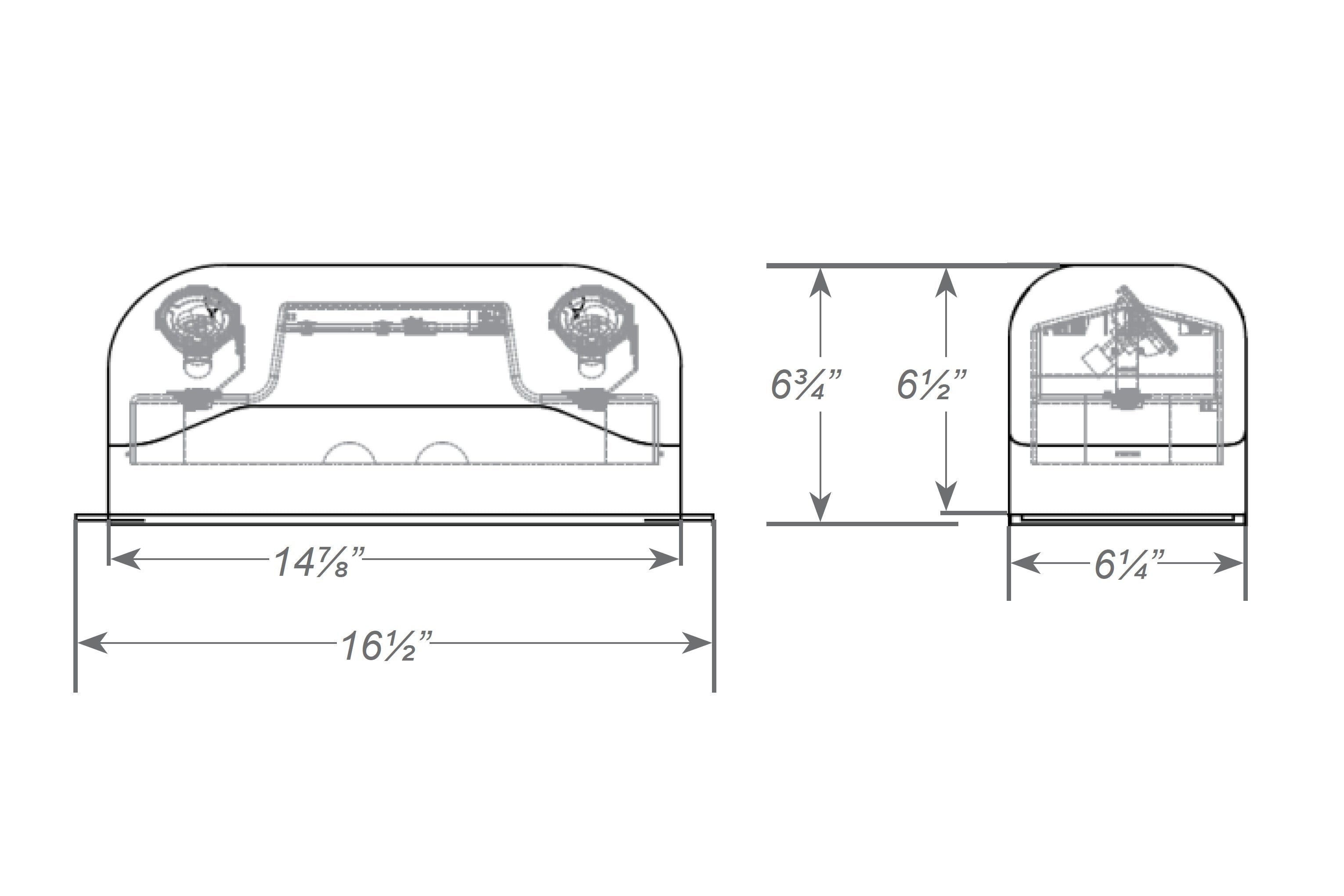 Wet-Location NEMA 4X LED Emergency Light