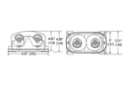 Wet-Location NEMA 4X LED Remote Head