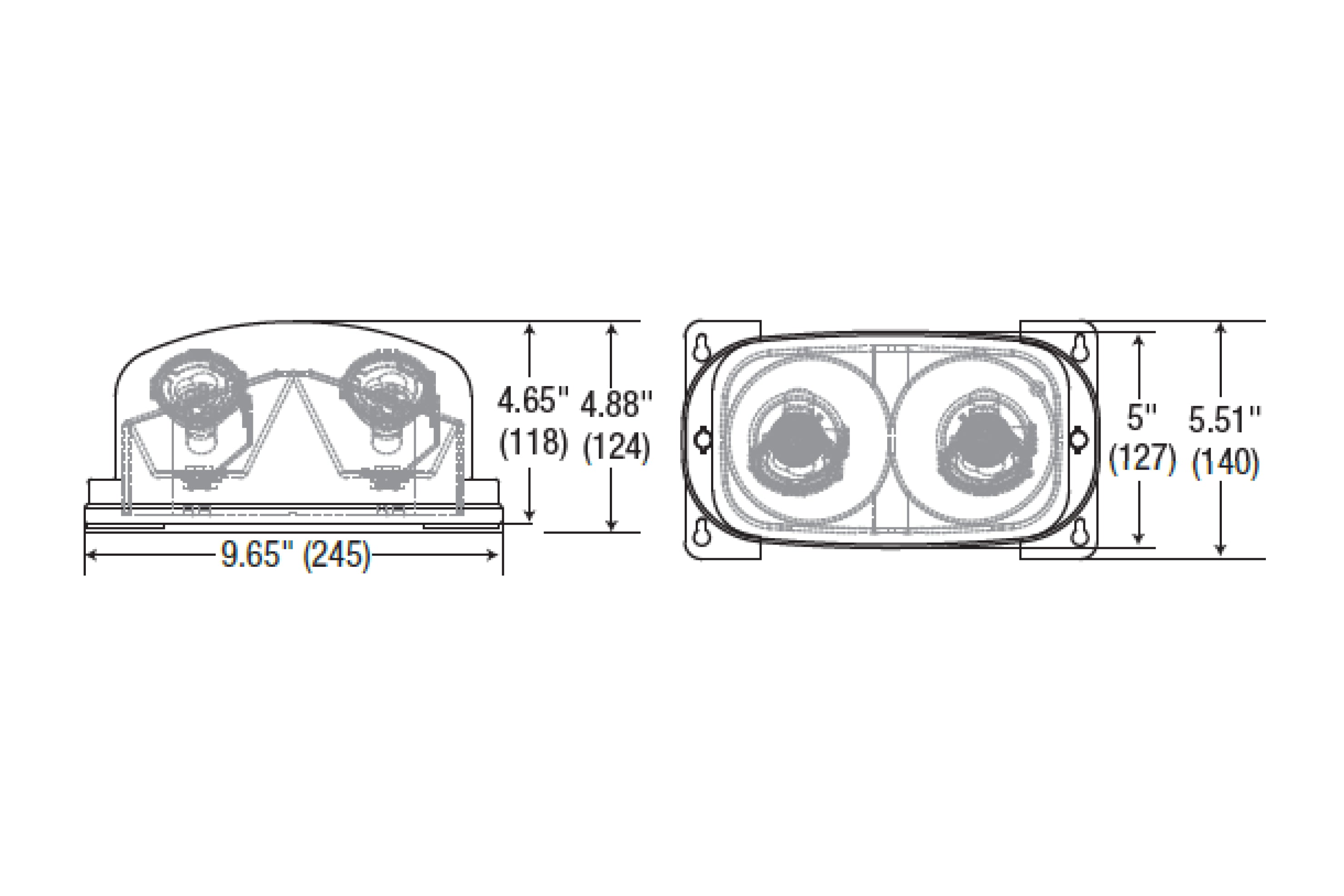 Wet-Location NEMA 4X LED Remote Head