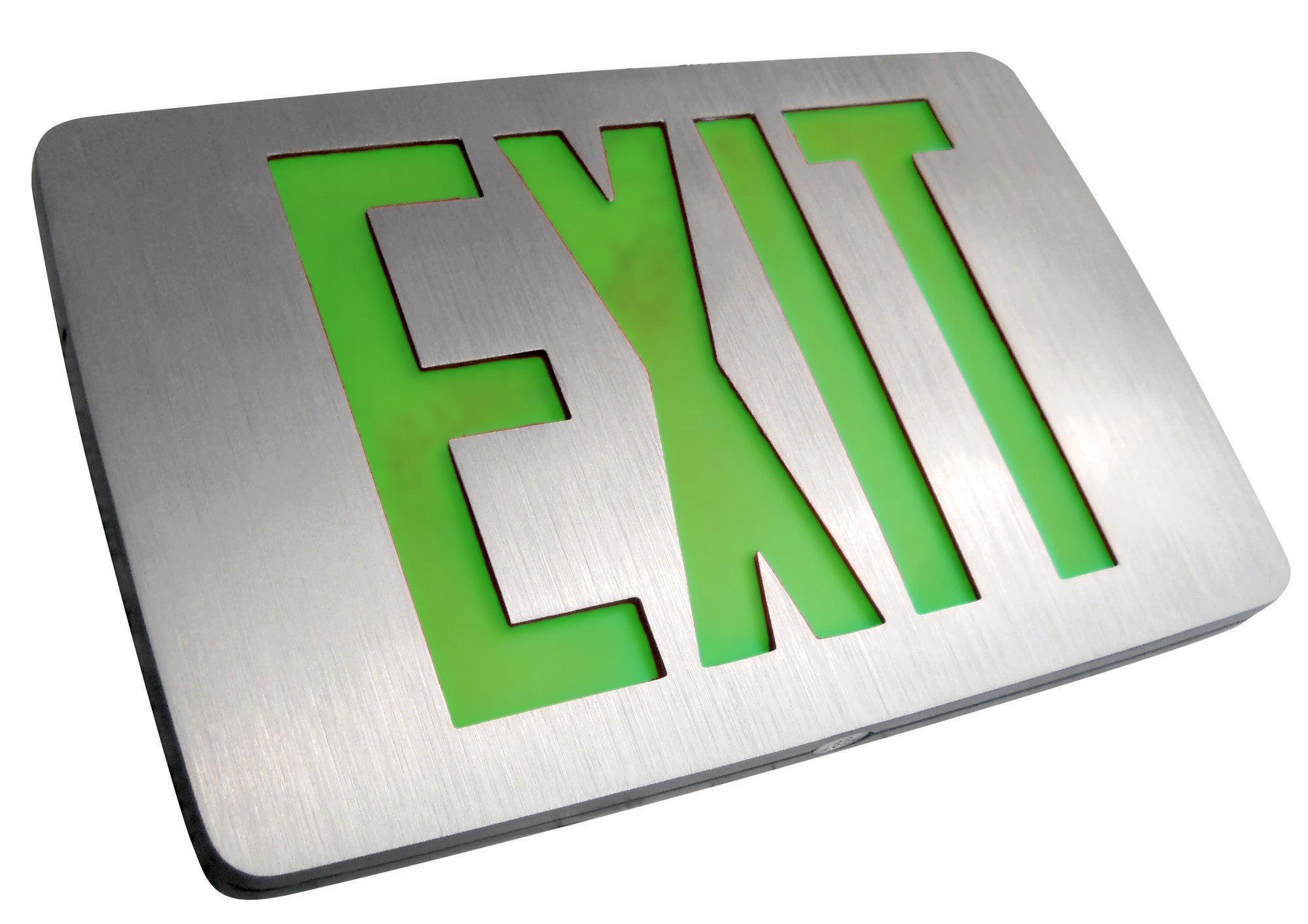 Low-Profile Die-Cast Aluminum LED Exit Sign