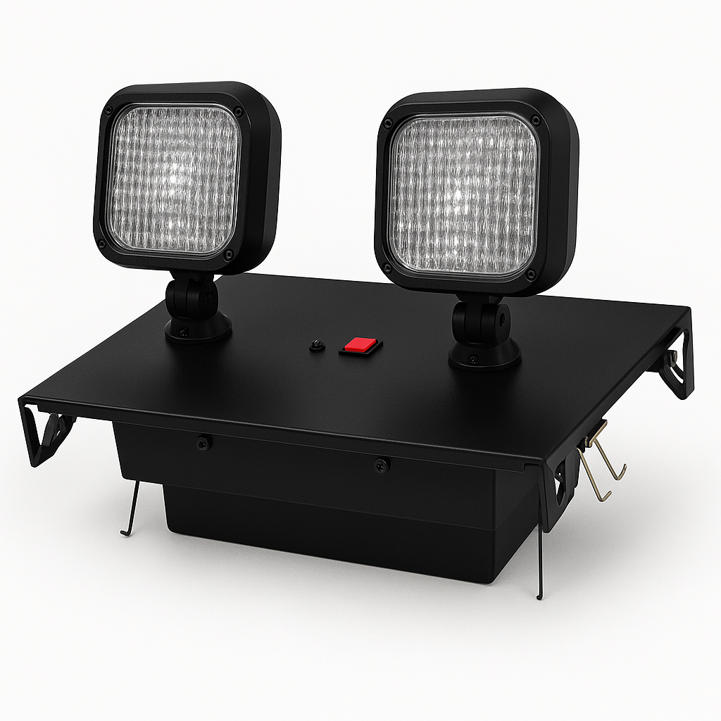 Recessed Square LED Emergency Light