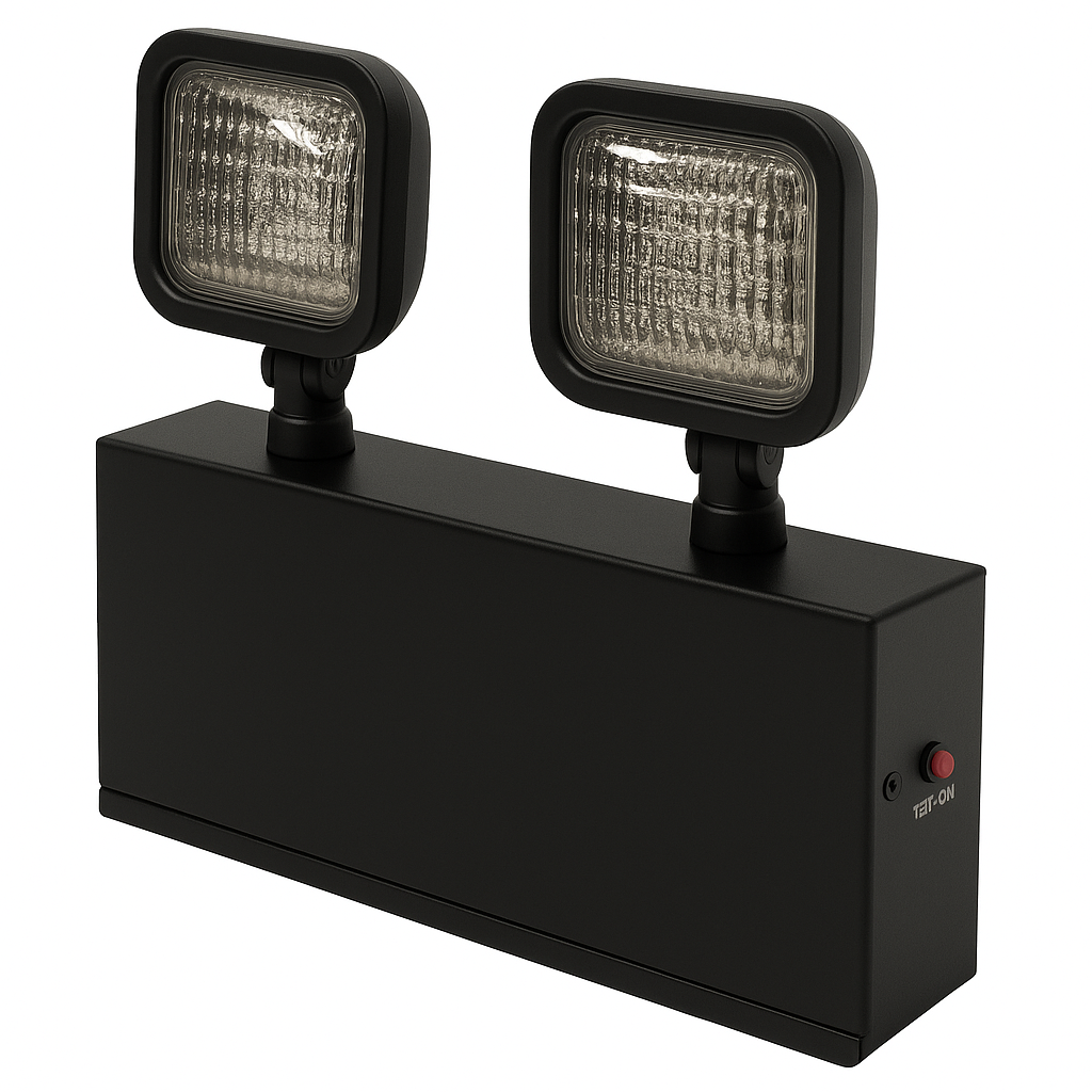 Steel Dual-Head LED Emergency Light