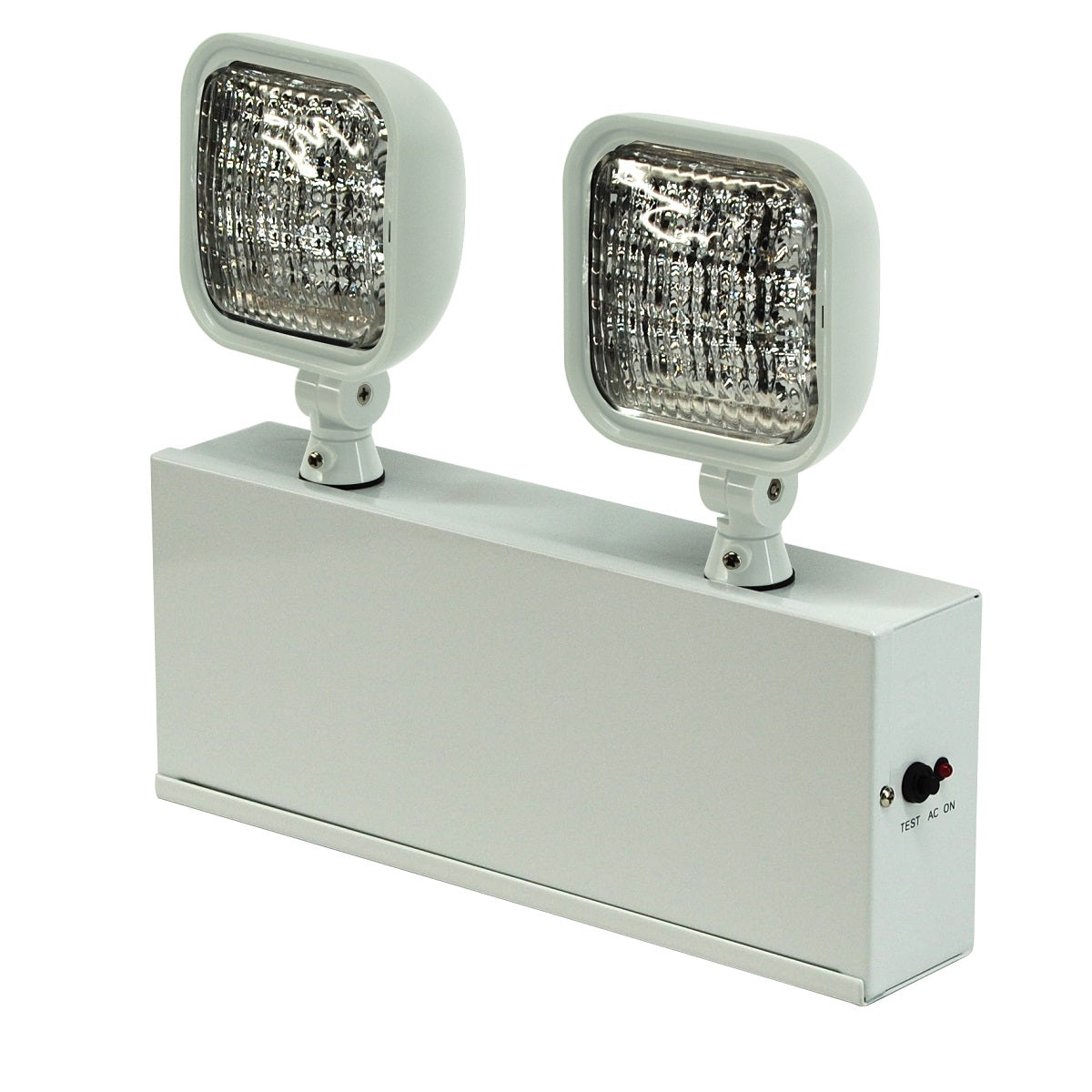 Steel Dual-Head LED Emergency Light