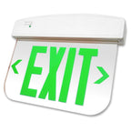 Thermoplastic Edge-Lit LED Exit Sign