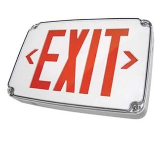 Wet-Location LED Exit Sign